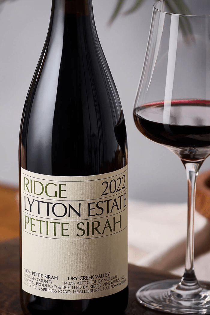 2019 Ridge Lytton Estate Petite Sirah - Sante.is
