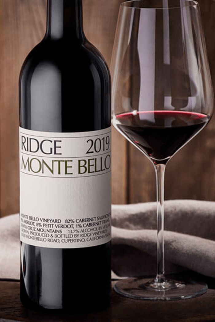 2019 Ridge Monte Bello Cabernet Sauvignon, Santa Cruz Mountains, California - Sante.is