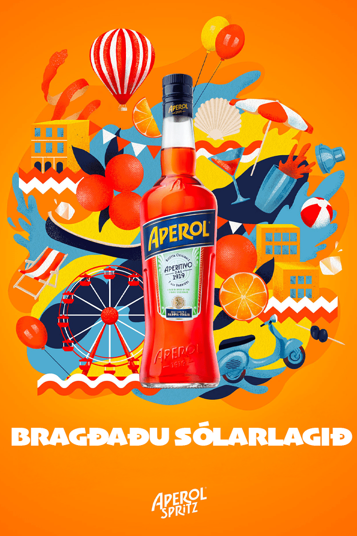 Aperol Spritz / Pakki (VÆNTANLEGT 23. APRÍL) - Sante.is