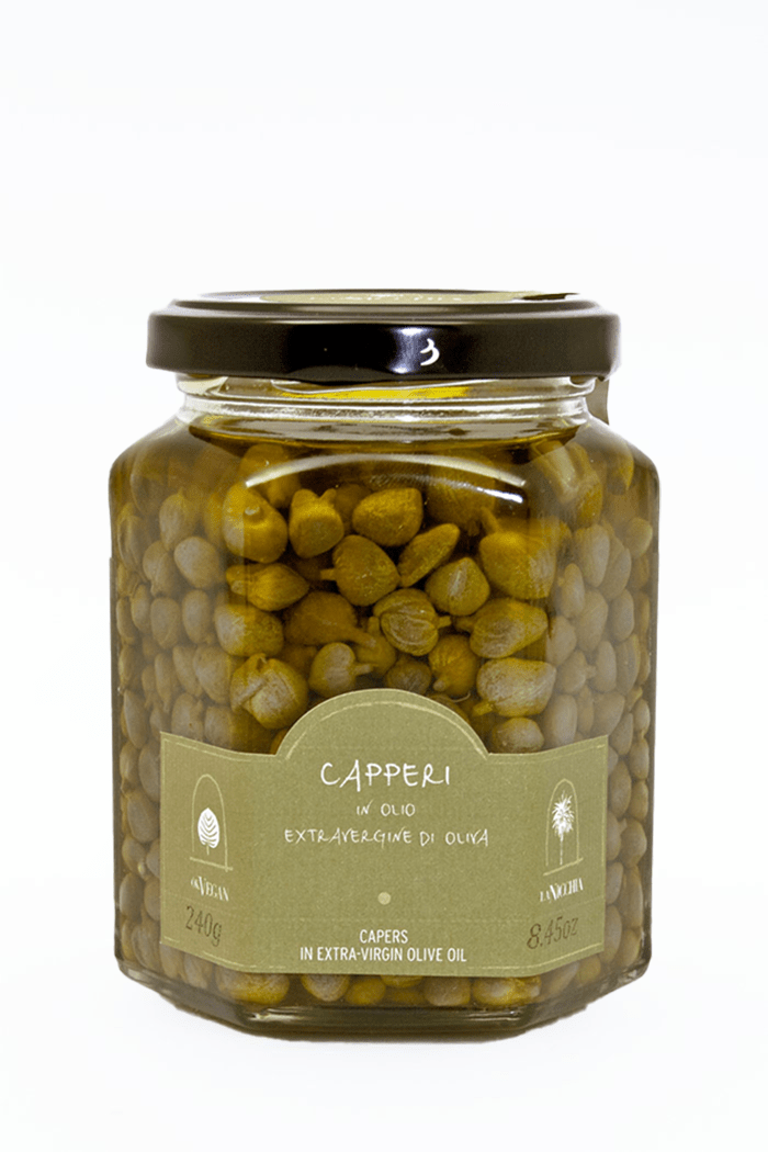 Capers í ólífuolíu / 240 grömm - Sante.is (14905003049329)