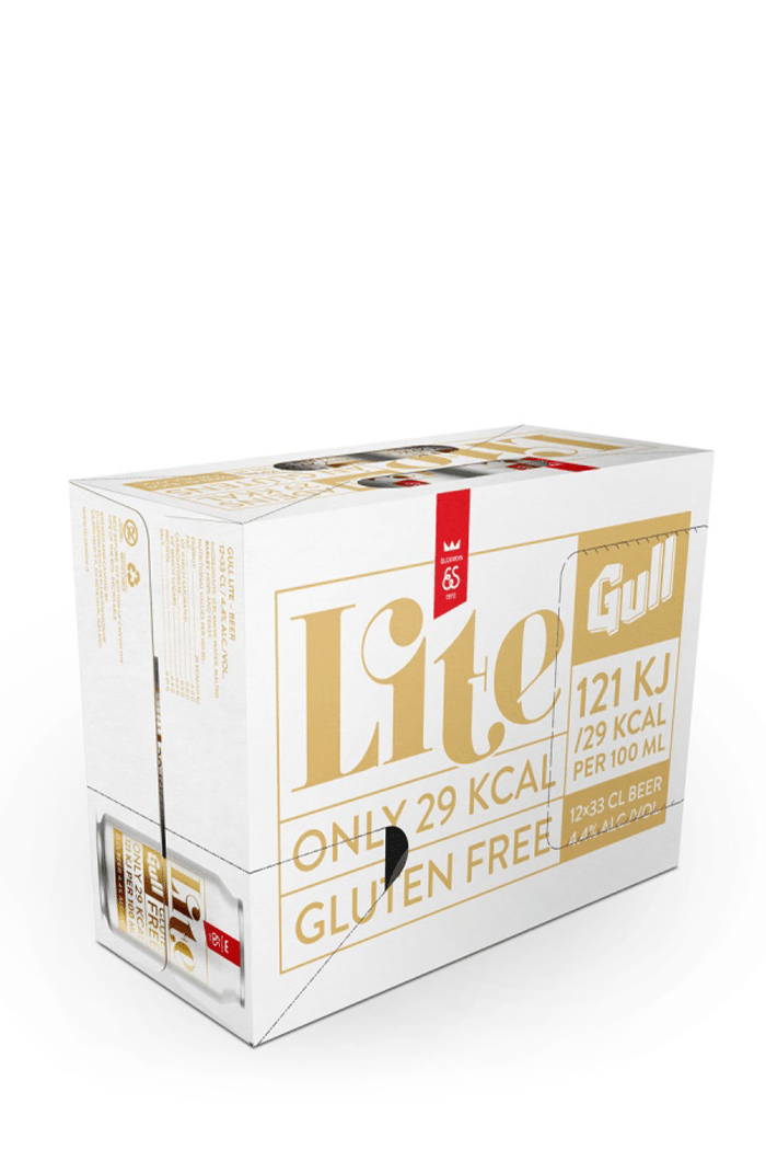 Gull Lite / 12 dósir í rútu - Sante.is