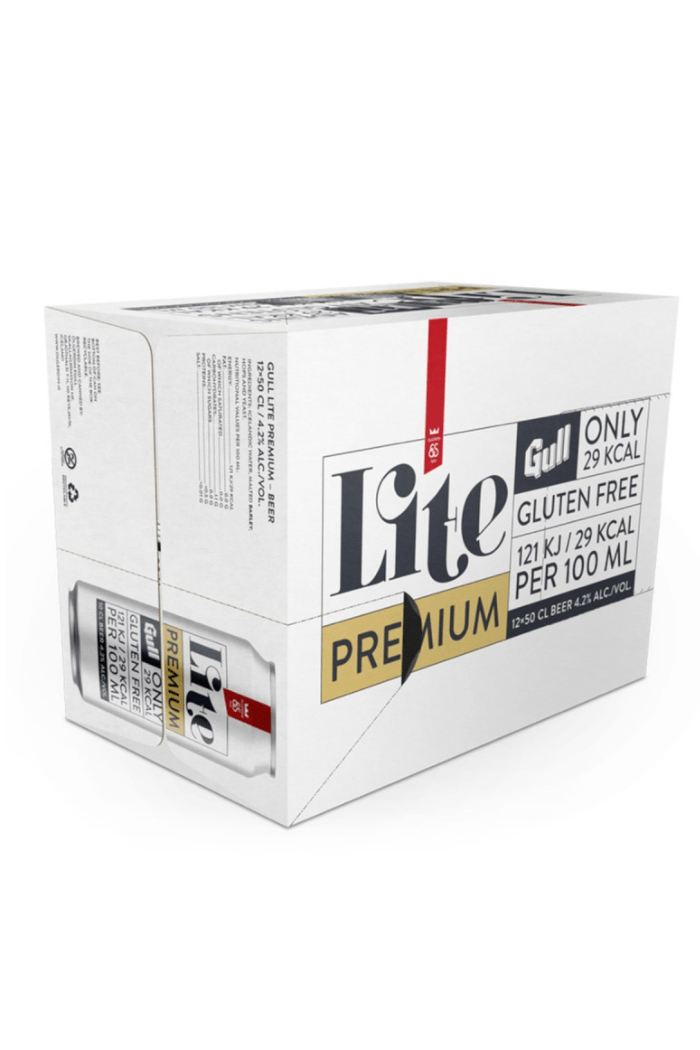 Gull Lite Premium/ 12 ofurdósir í rútu - Sante.is