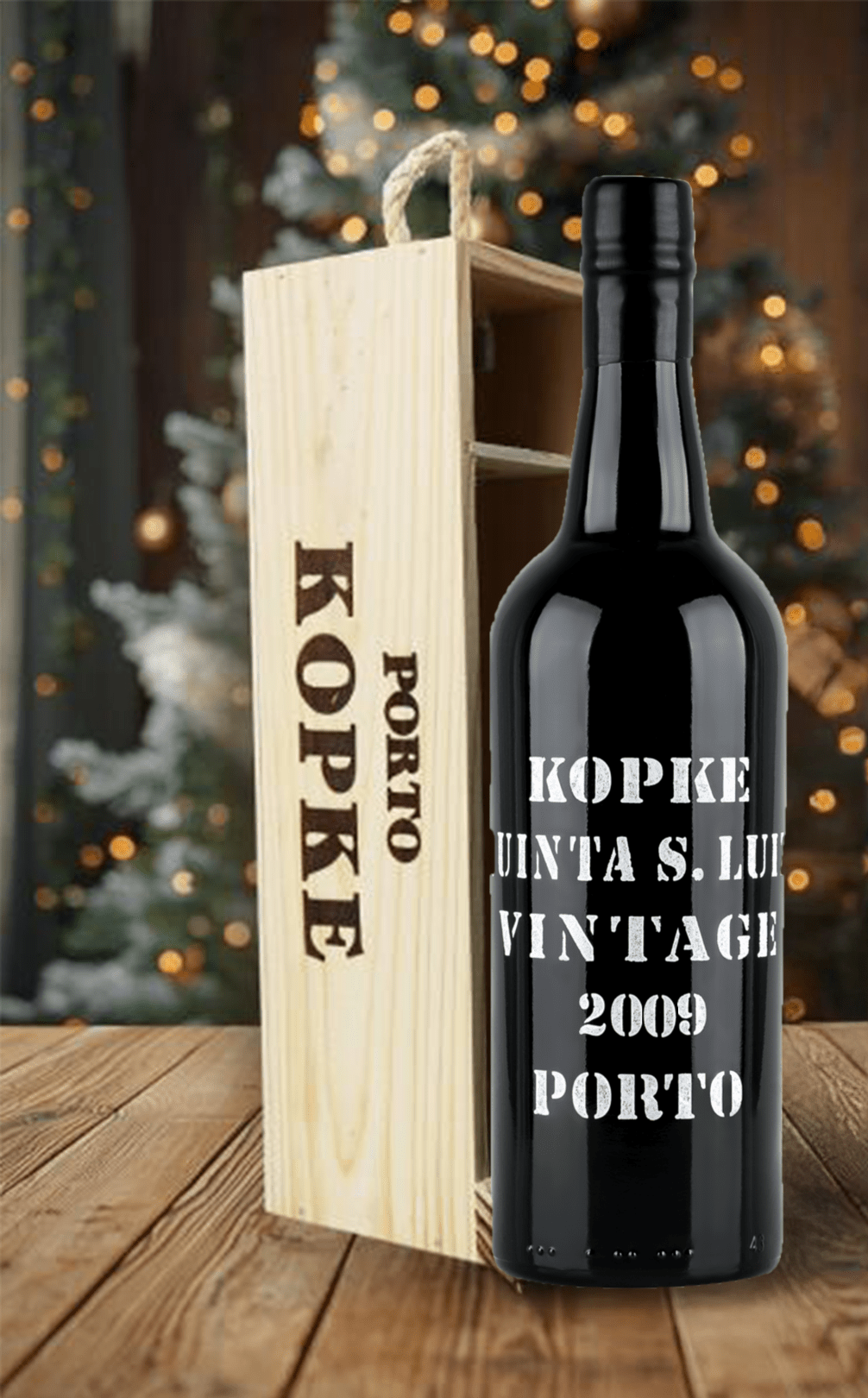 Kopke Quinta S. Luiz Vintage 2009 Portvín / í gjafakassa - Sante.is