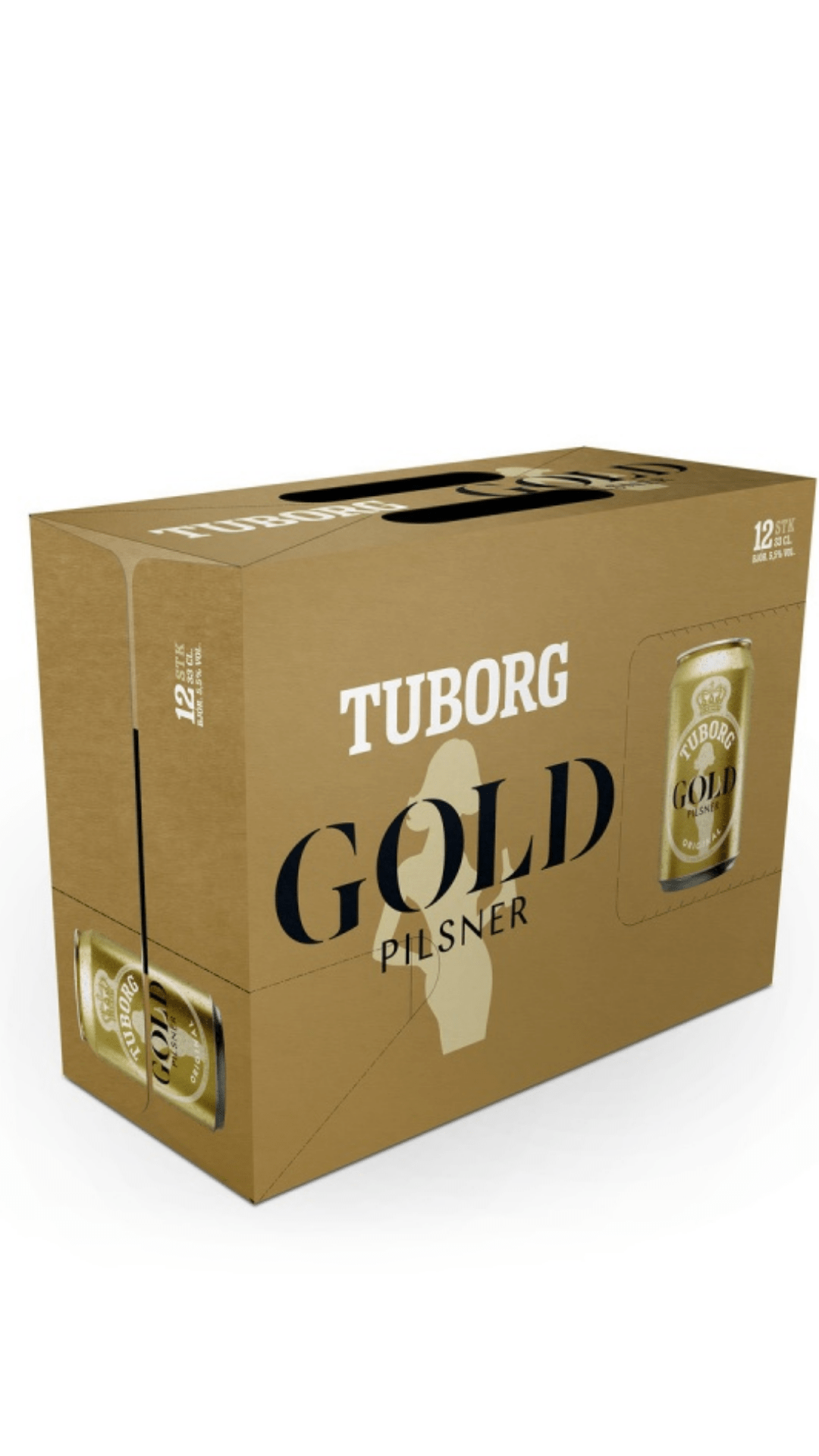 Tuborg Gold / 12 dósir í rútu - Sante.is