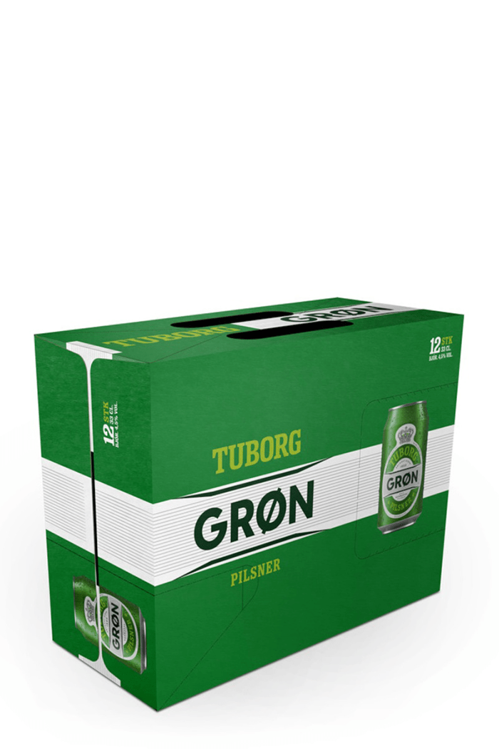 Tuborg Grön / 12 dósir í rútu - Sante.is