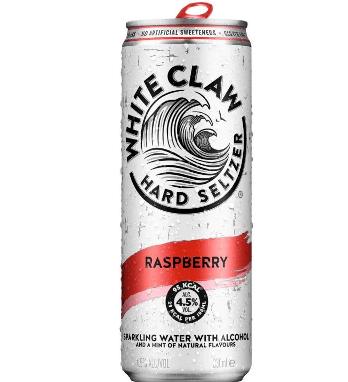 White Claw Hard Seltzer Raspberry / 6 dósir - Sante.is