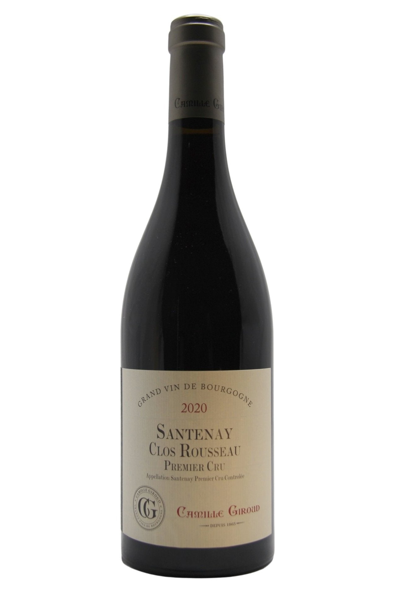 2020 Camille Giroud Santenay 1er Cru Clos Rousseau - Sante.is (6946480259137)