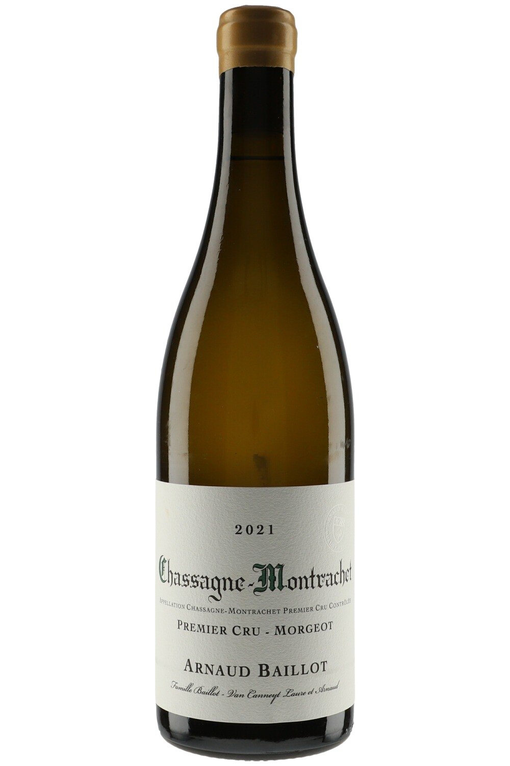 2021 Arnaud Baillot Chassagne-Montrachet 1er Cru Morgeot - Sante.is (6946674376769)