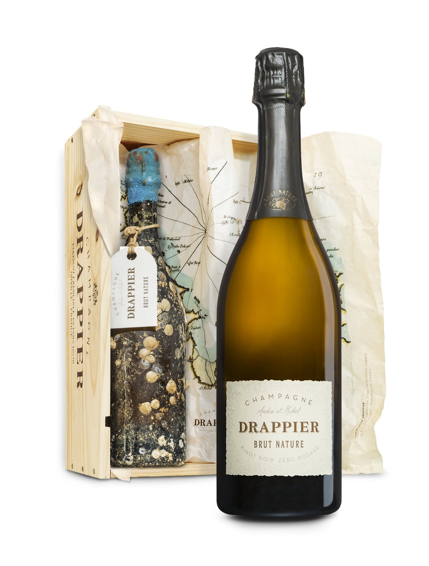 Drappier Coffret Immersion Brut Nature - tvær flöskur - Sante.is (6961334943809)