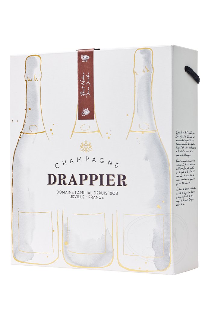 Þriggja flösku gjafakassi frá Drappier - stakur - Sante.is (6946488811585)