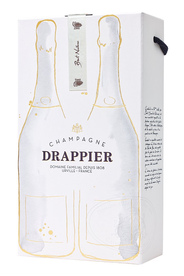 Tveggja flösku gjafakassi frá Drappier - stakur - Sante.is (6946484748353)