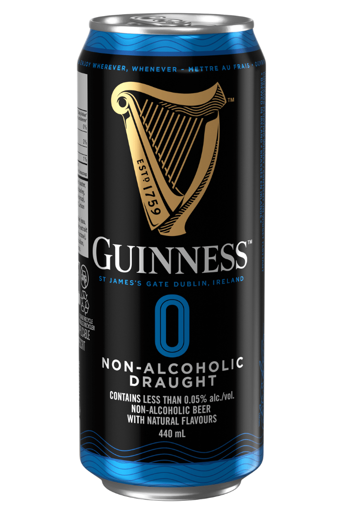 0.0% Guinness Draught Black / 10 dósir - Sante.is