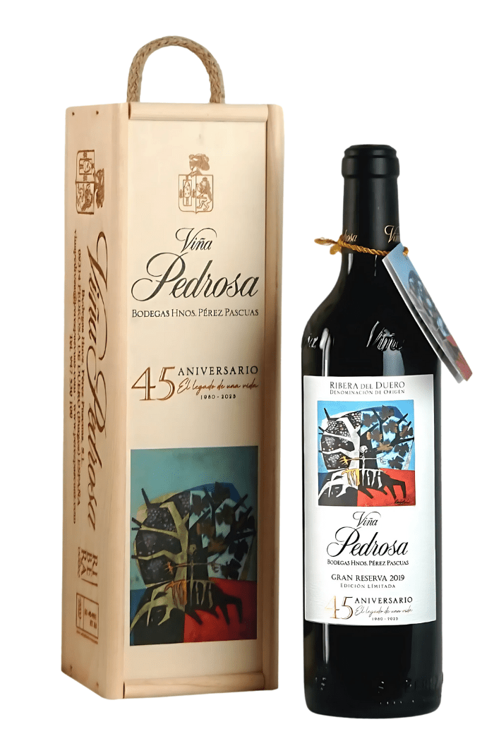 2019 Viña Pedrosa Gran Reserva Anniversario í trékassa - Sante.is