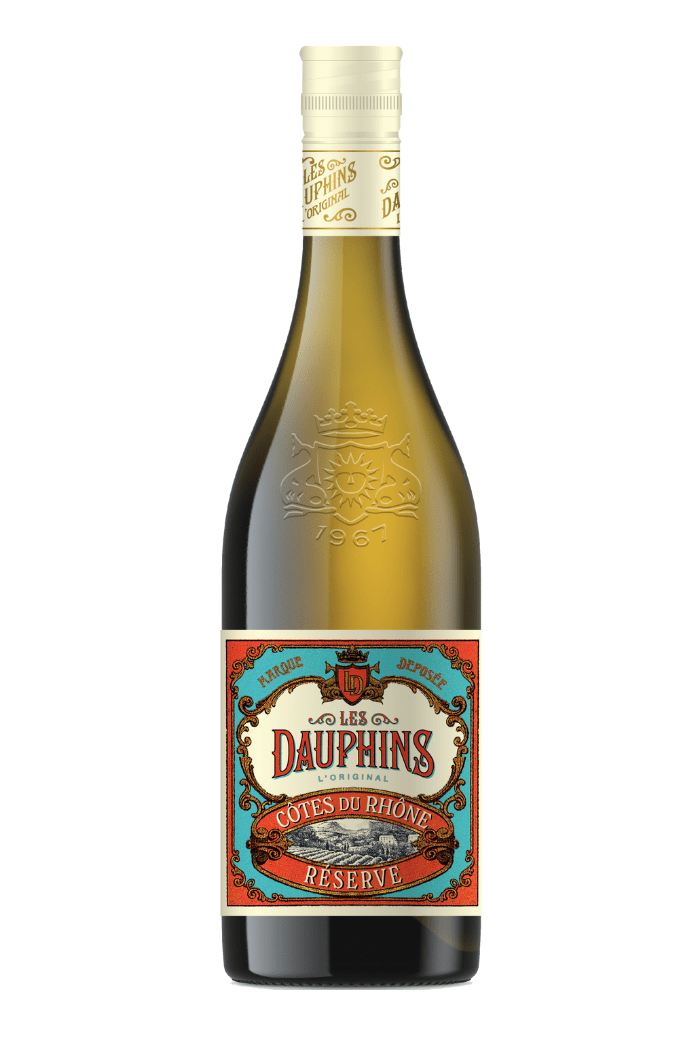 2024 Les Dauphins Côtes du Rhône Réserve Blanc - Sante.is