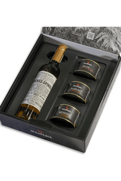 Andalifur & PX / Gjafaaskja: 3 tegundir og sætvín - Sante.is