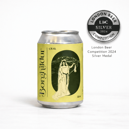 Borghildur Ljós Lager / 6 dósir - Sante.is