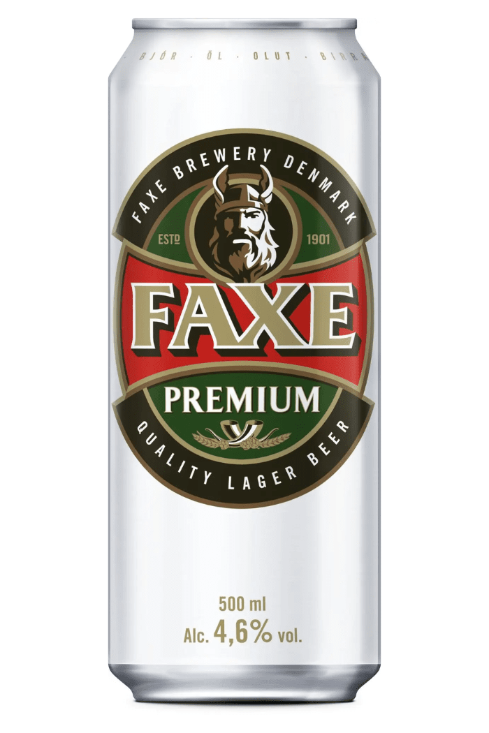 Faxe Premium / 12 ofurdósir 50 cl - Sante.is