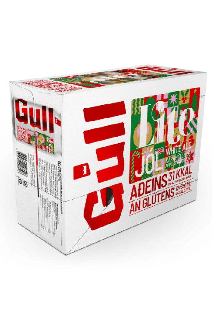 Gull Lite Jól / 12 dósir í rútu - Sante.is
