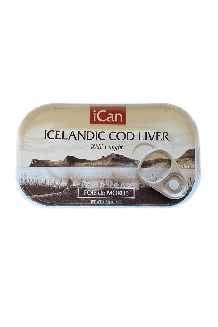 iCan Íslensk Þorsklifur - 115 gr. - Sante.is