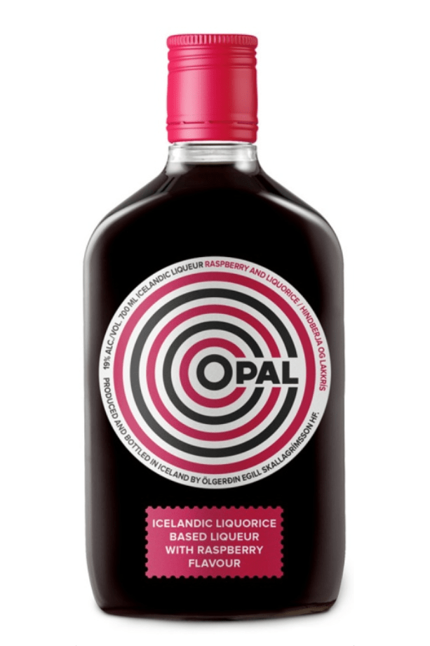 Ópal Hindber og Lakkrís 50cl. - Sante.is