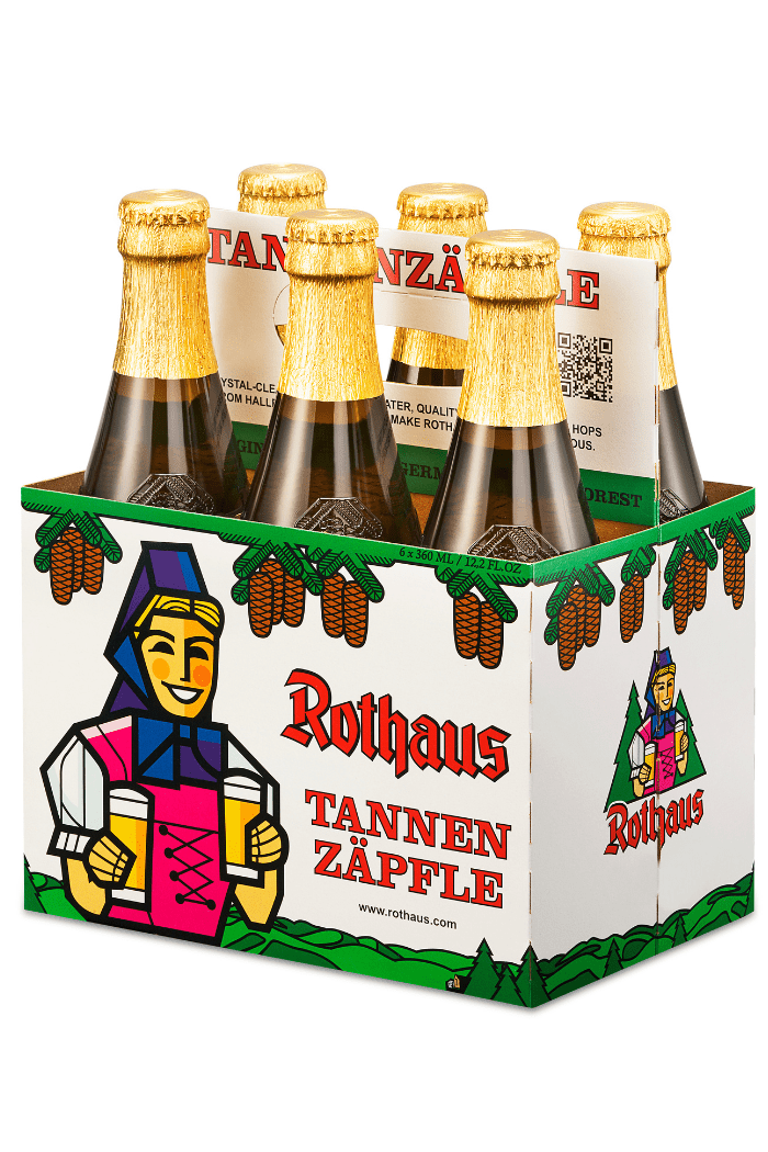 Rothaus Tannenzäpfle Pils / 6 flöskur í kippu - Sante.is