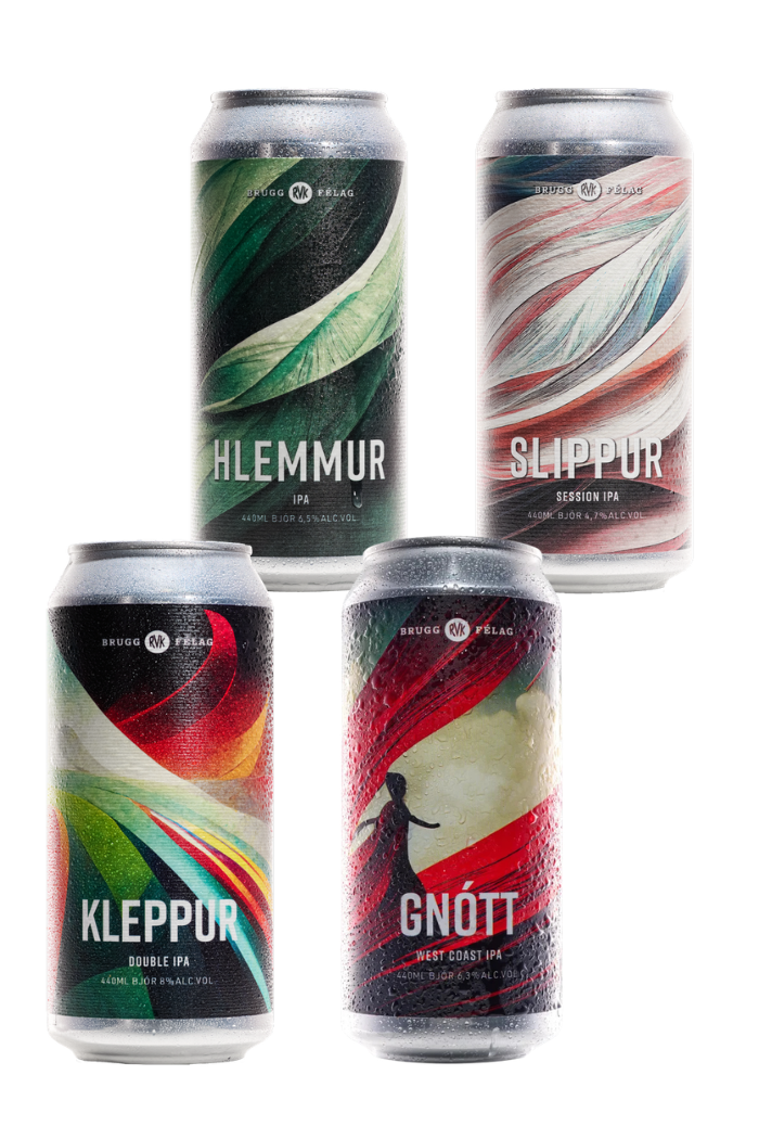 RVK IPA Smakkpakki / 4x44 cl dósir - Sante.is