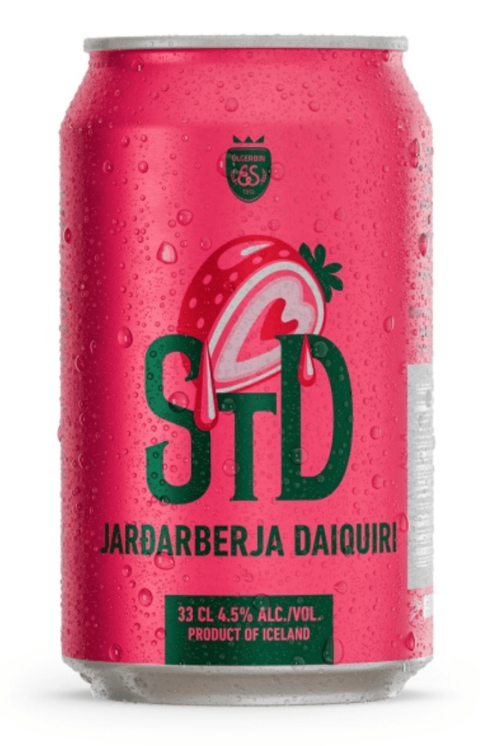 STD / Jarðarberja Daiquiri / 6 í kippu - Sante.is