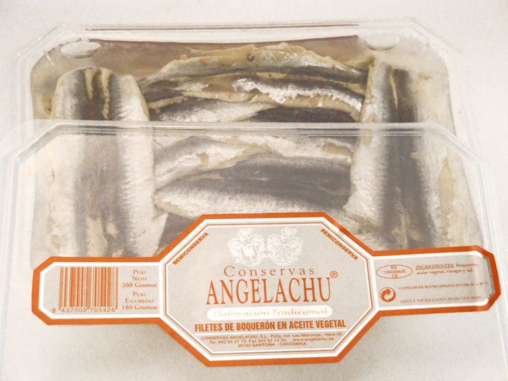 Stóreldhúspakkning kAngelachu Bouqerones / Ansjósur í ediki - 700gr. - Sante.is