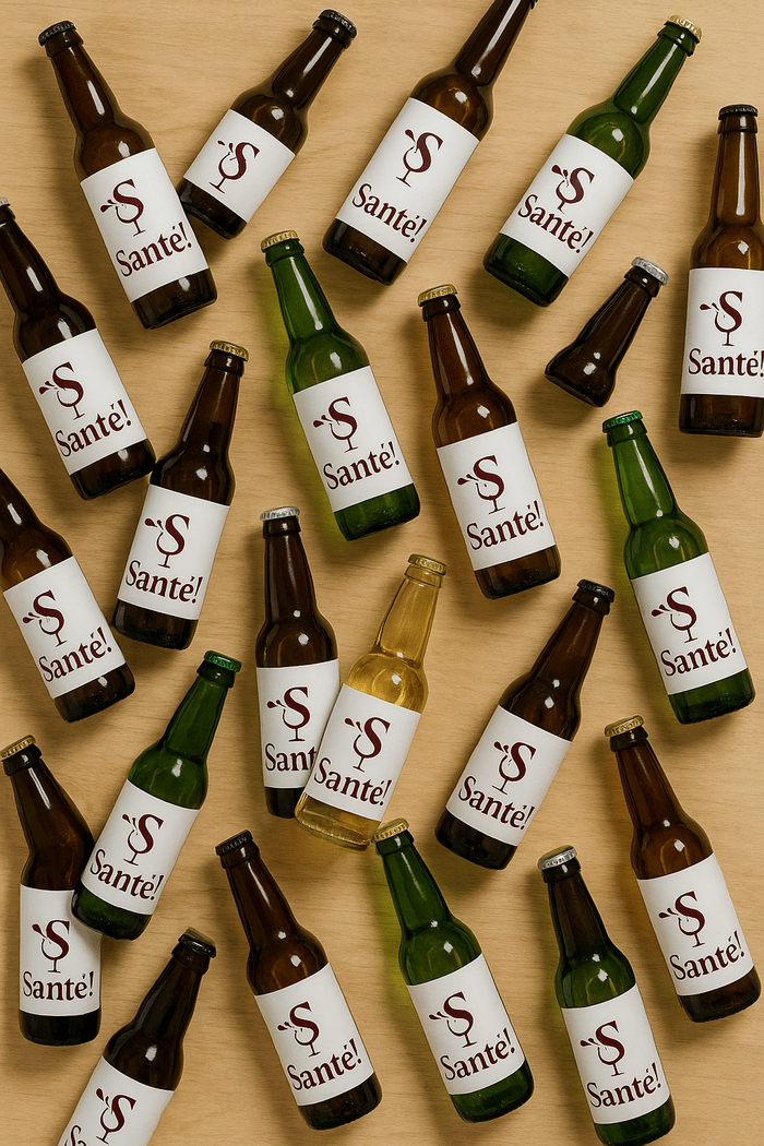 Stóri bjórdraumurinn / 24 bjórflöskur / 24 tegundir - Sante.is